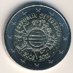 Austria, 2 euro, 2012