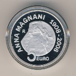 Италия, 5 евро (2008 г.)