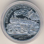 Austria, 20 euro, 2008