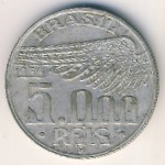 Brazil, 5000 reis, 1936–1938