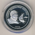 Jamaica, 10 dollars, 1994