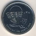 Canada, 25 cents, 2011