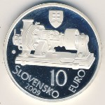 Slovakia, 10 euro, 2009