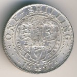 Great Britain, 1 shilling, 1893–1901