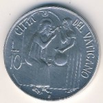 Vatican City, 10 lire, 1981