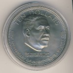 Bahamas, 10 dollars, 1974