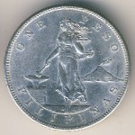 Philippines, 1 peso, 1903–1906