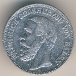 Баден, 2 марки (1892–1902 г.)