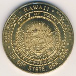 Гавайские острова, 1 доллар (1959 г.)