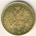 Финляндия, 10 марок (1879–1913 г.)