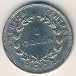 Costa Rica, 1 colon, 1965–1978