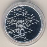 Slovenia, 30 euro, 2011