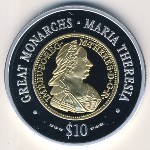 Намибия, 10 долларов (2009 г.)