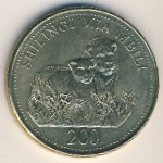 Танзания, 200 шиллингов (1998–2014 г.)