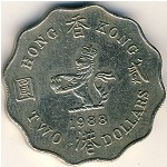 Hong Kong, 2 dollars, 1985–1992