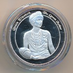Turks and Caicos Islands, 5 crowns, 2001