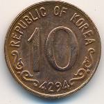 Южная Корея, 10 хван (1959–1961 г.)