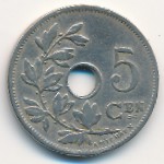 Belgium, 5 centimes, 1902–1903