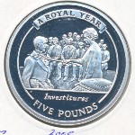 Gibraltar, 5 pounds, 2005