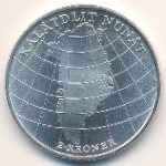 Denmark, 2 kroner, 1953