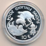 Finland, 10 euro, 2004