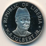 Liberia, 50 cents, 1976–1987