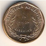 Аргентина, 1 сентаво (1993–2000 г.)