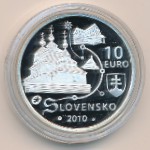 Slovakia, 10 euro, 2010
