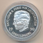 Лихтенштейн, 10 франков (1990 г.)