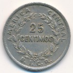 Costa Rica, 25 centimos, 1935