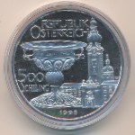 Austria, 500 schilling, 1998