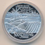 Austria, 500 schilling, 1995