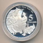 Australia, 5 dollars, 1995