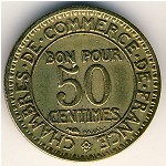 Франция, 50 сентим (1921–1929 г.)