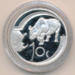 South Africa, 10 cents, 2003