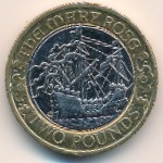 Великобритания, 2 фунта (2011 г.)