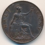 Great Britain, 1/2 penny, 1895–1901
