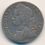 Great Britain, 1 shilling, 1746–1758