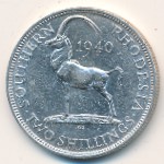 Southern Rhodesia, 2 shillings, 1939–1942