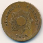 Перу, 2 сентаво (1941–1949 г.)