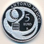 Italy, 5 euro, 2008