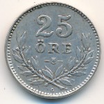 Sweden, 25 ore, 1910–1941