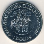 Bermuda Islands, 1 dollar, 1996