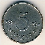 Finland, 5 markkaa, 1952–1953