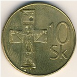 Словакия, 10 крон (1993–2008 г.)
