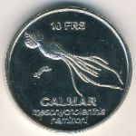 Земля Адели., 10 франков (2011 г.)