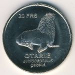 Острова Кергелен, 20 франков (2011 г.)
