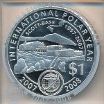 Новая Зеландия, 1 доллар (2007 г.)