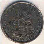 США, 1 цент (1841 г.)