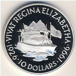 East Caribbean States, 10 dollars, 1996